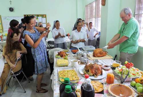 Thanksgiving with the Salesian Sisters